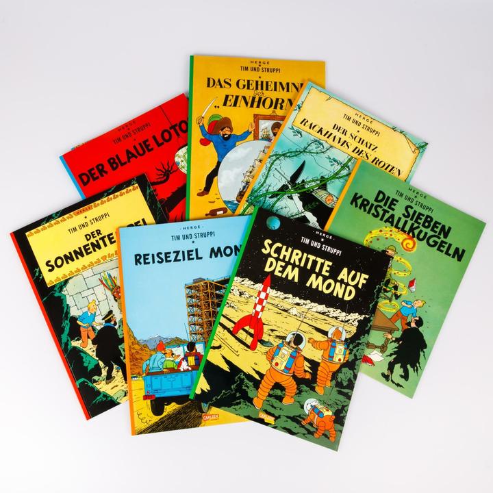 Image du produit Tintin : les aventures de Tintin (Allemand, Hergé, 2025)