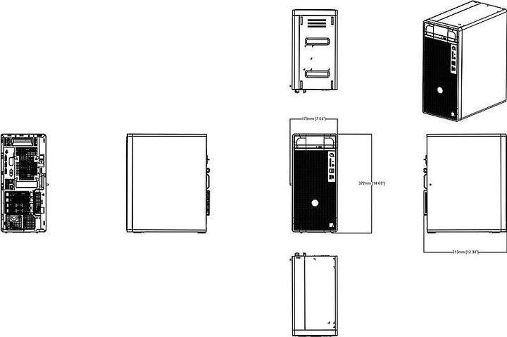 Actual product image Axis S1216 TOWER CAMERA STATION (Power supply)