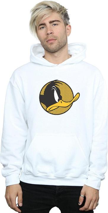 Immagine prodotto Looney Tunes Daffy Duck Dotted Profile Felpa con Cappuccio Uomo (3XL)