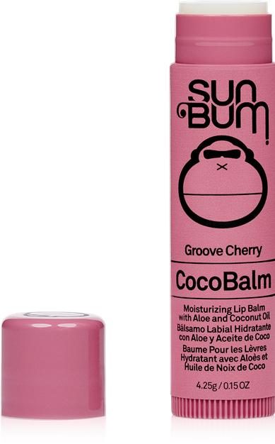 Actual product image Sun Bum Lèvres Moisturising Lip Coco Balm - Groove Cherry