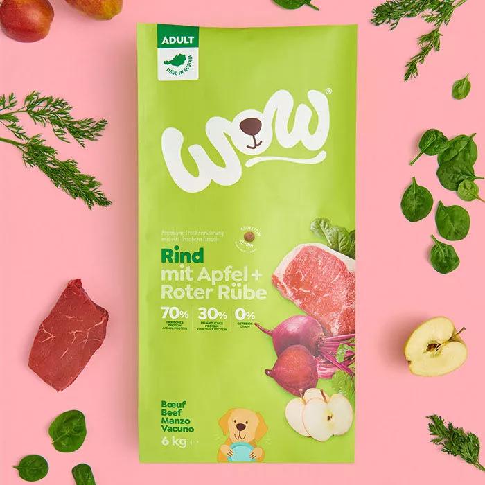 Image du produit WOW Adult boeuf avec épinards (Adulte, 1 pcs, 6000 g)