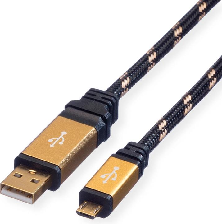 Roline Gold USB 2.0 (0.80 m, USB 2.0)