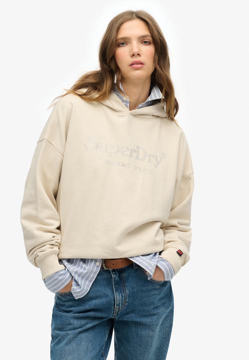 Immagine prodotto Superdry Lässiges Venue Hoodie in Metallic-Optik (12)