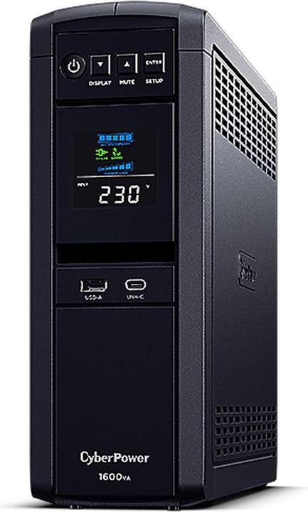 Cyberpower CP1600EPFCLCD (1600 VA, 1000 W, Line-Interaktiv USV)