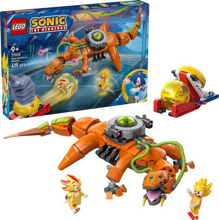Actual product image LEGO Super Shadow vs. Biolizard (77003, LEGO Sonic)