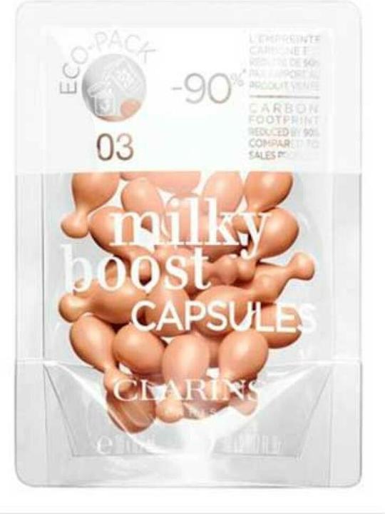 Image du produit Clarins Milky Boost Maquillaje En Cápsula Recarga 30 U 3 35 Caps