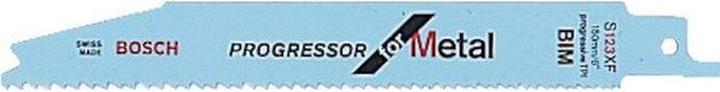 Bosch Professional Zubehör Säbelsägeblatt S 123 XF Progressor for Metal, 5er-Pack