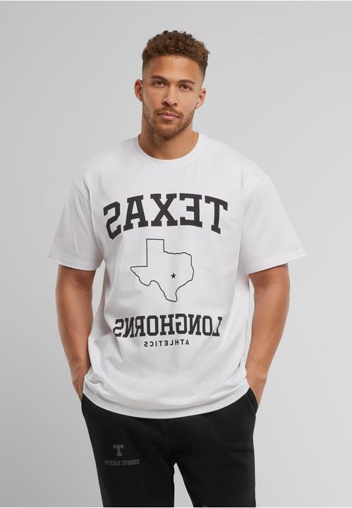 Actual product image Urban Classics Upscale Texas Longhorns Mirrored Oversize Tee - 191909 (L)