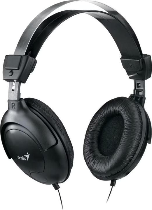 Produktbild Genius HS-505X Headset Wired Head-band Calls/Music Black (Kabelgebunden)