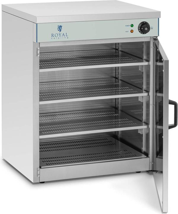 Produktbild Royal Catering Tellerwärmeschrank Wärmeschrank Tellerwärmer Geschirrwärmer 120 Watt Gastro