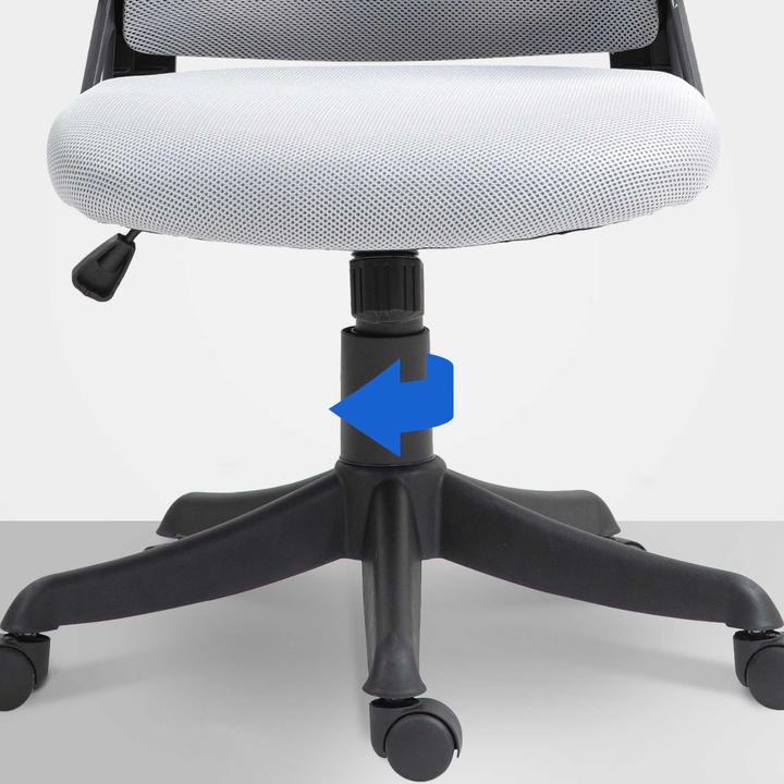 Produktbild CLP Bürostuhl Taos Ergonomischer Schreibtischstuhl mit Kopfstütze