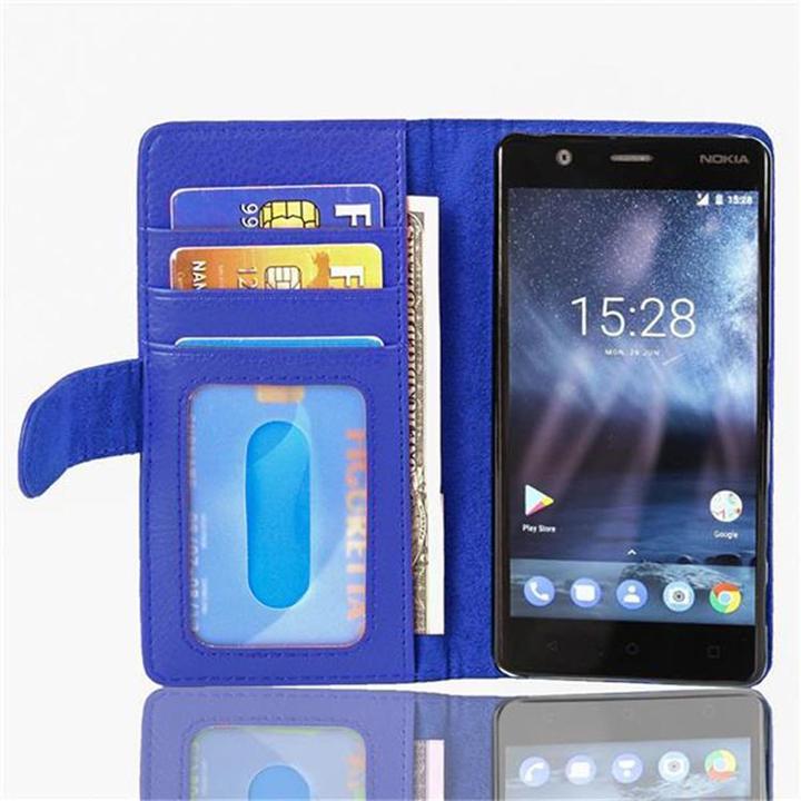 Image du produit Cadorabo Book avec 3 pochettes pour cartes Couverture (OnePlus 3)