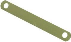 Produktbild Elba Doppelheftzunge aus Metall, messingfarben lackiert (B)5 x (T)160 x (H)1 mm