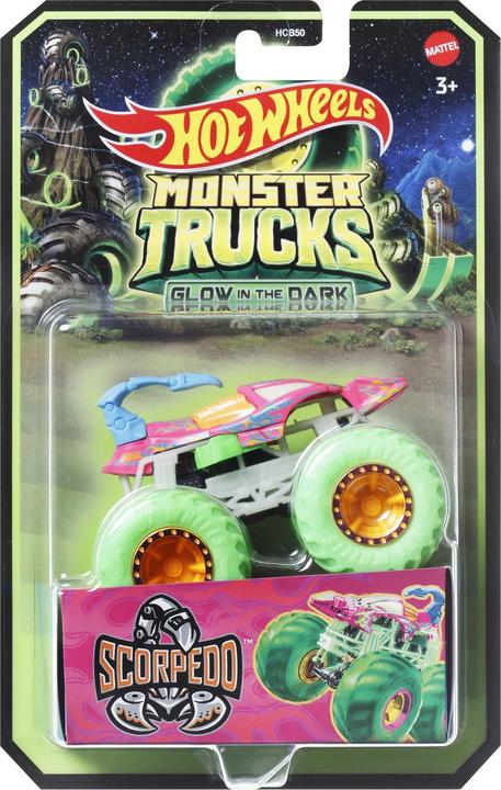 Produktbild Hot Wheels Jeep Glowing in the dark