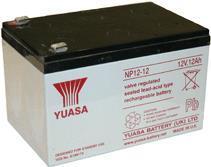 Produktbild Yuasa Bleiakku 12 V 24 Ah NP24-12 NP (12 V, 24000 mAh)