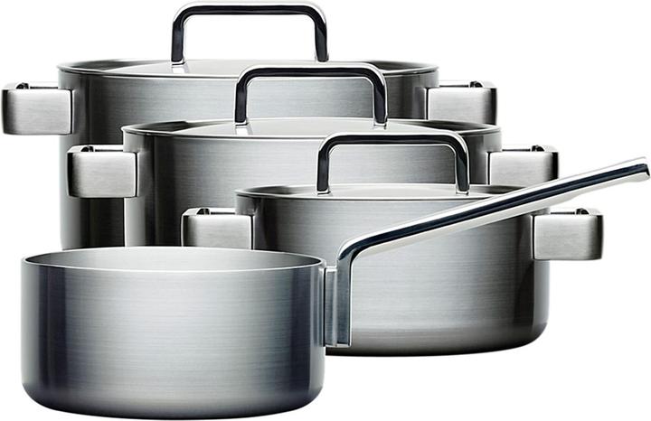 Produktbild Iittala Tools Kochgeschirr 4er-Set (18 cm, Pfannenset + Topfset, Edelstahl)