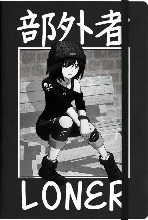 Produktbild Tokyo Spirit Notizbuch Loner A5 (A5, Liniert, Harter Einband)