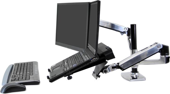 Produktbild Ergotron LX Monitor Arm mit patentierter CF-Technologie (Tisch, 24")