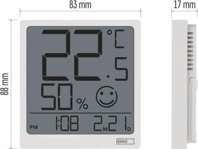 Productafbeelding Emos Digitales Thermometer mit Hygrometer E0522