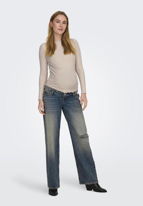 Actual product image Only Maternity OLMCOBAIN Weiter Beinschnitt Jeans Jeans mit weitem Bein (L)