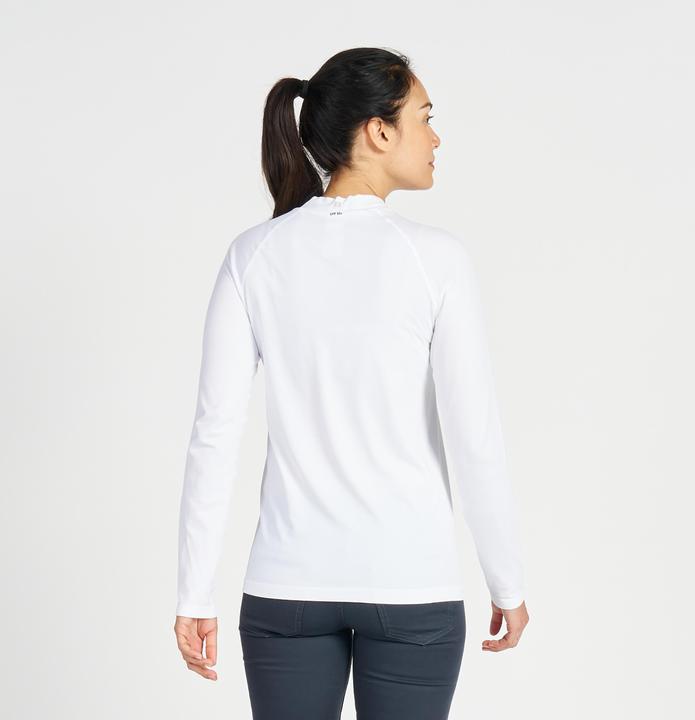 Produktbild Tribord Segelshirt langarm Damen UV-Schutz - Sailing 500 weiss (XL)