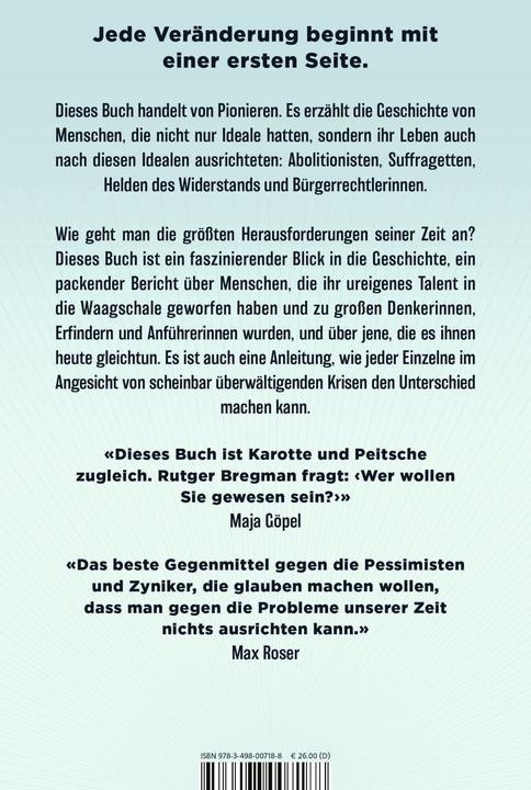 Produktbild Moralische Ambition (Deutsch, Rutger Bregman, 2024)