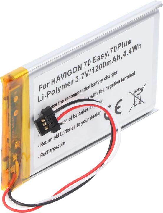 Produktbild AccuCell Akku für NAVIGON 70 Easy, 70 Plus