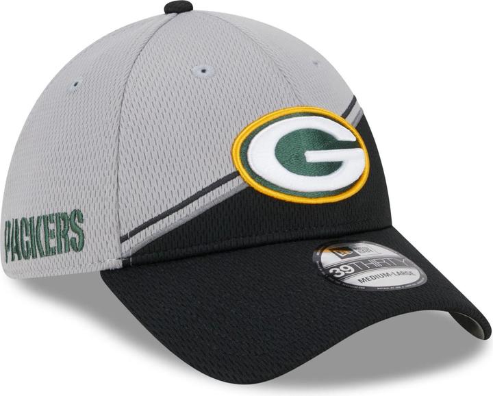 Actual product image New Era 39Thirty Cap - SIDELINE 2023 Green Bay Packers (L)