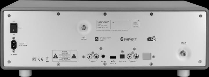 Image du produit Sonoro Primus (Webradio, DAB+ DAB, Bluetooth, WiFi)