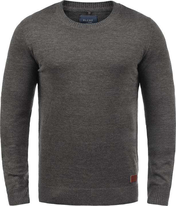 Image du produit Blend Lars Pull en maille fine Homme avec col rond et molleton (XL)