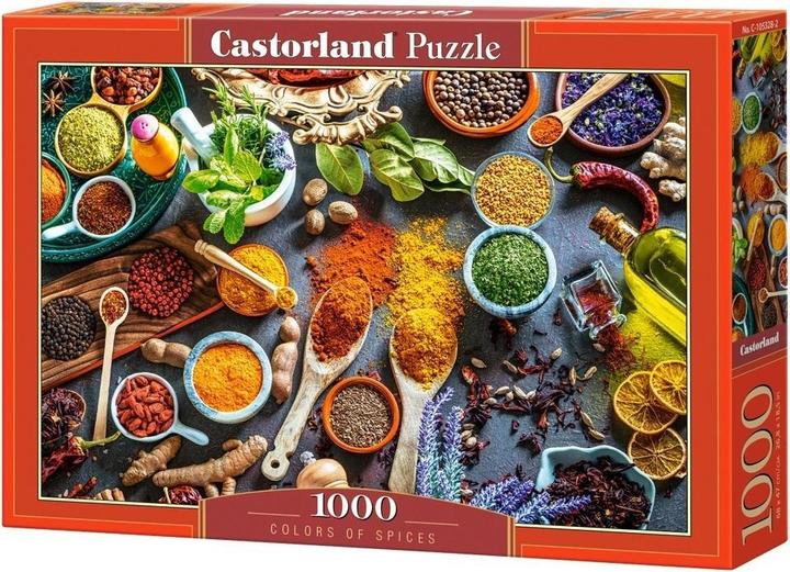 Productafbeelding Castorland Puzzel 1000 stukjes Kleuren van specerijen (1000 onderdelen)