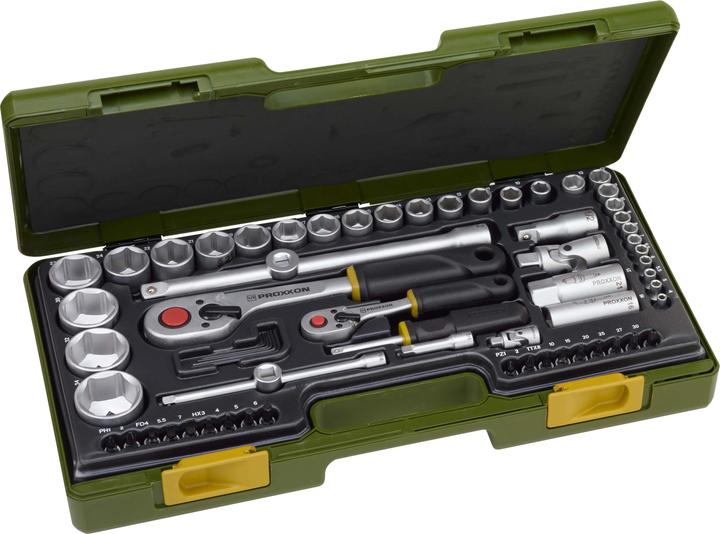 Actual product image Proxxon Socket wrench set metric 1/ (2.1/16")