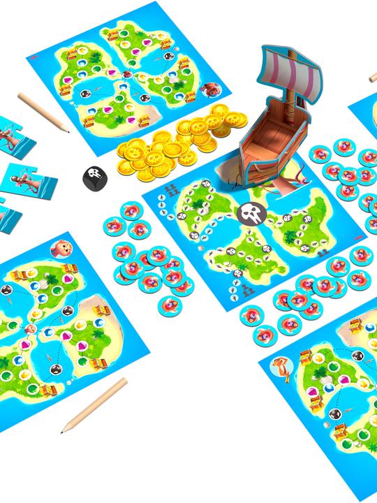 Actual product image Haba Treasure map Ahoy! (English, German)