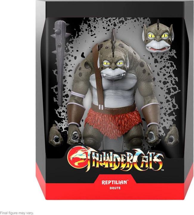 Actual product image Super7 Cosmocats Wave 8 figurine Ultimates Reptilian Brute 20 cm