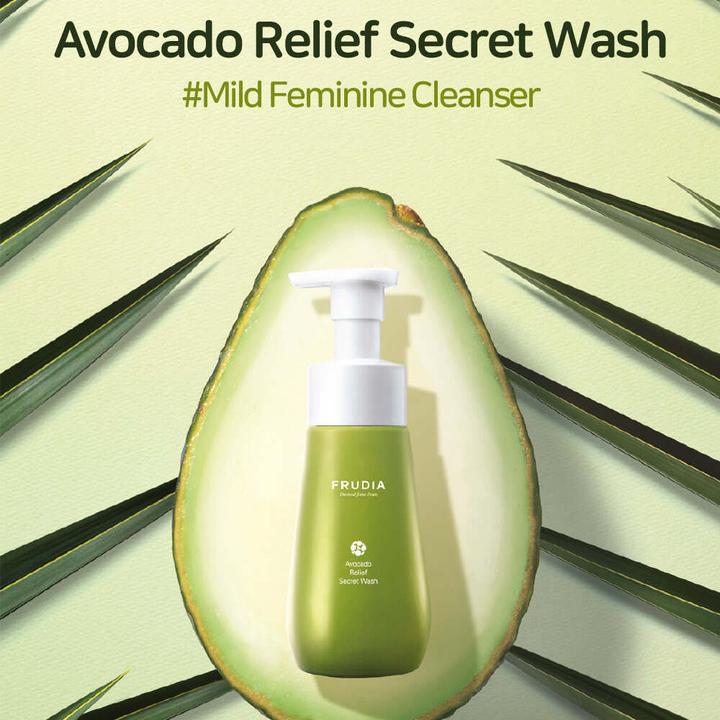 Actual product image Frudia Avocado Relief Secret Wash 2 (260 ml, Intimate washing lotion)