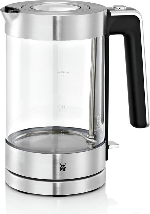 WMF Wasserkocher Glas 1,7l SCHOTT Glas 360° Gerätesockel Lono 3000W bpa-frei (1.70 l)