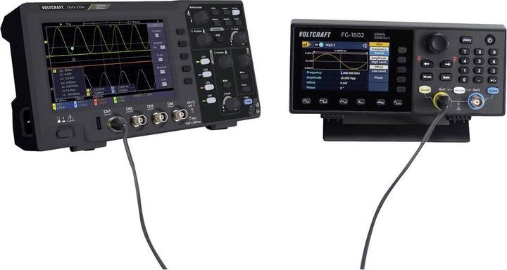 Actual product image Voltcraft FG-1602 Function generator mains operated 1 µHz - 60MHz 2-channel arbitrary