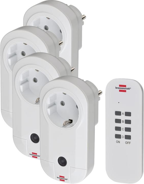 Produktbild Brennenstuhl Comfort-Line Funkschalt-Set RC CE1 4001 (4-Polig)