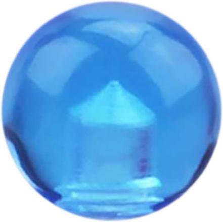 Produktbild Star Piercing Kugel hellblau transparent (ohne Messing, Acryl)