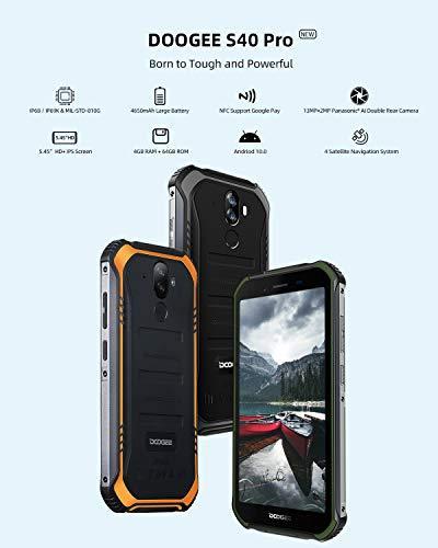 Produktbild Doogee S40 Pro (64 GB, Orange, Black, 5.45", Hybrid Dual SIM, 13 Mpx, 4G)