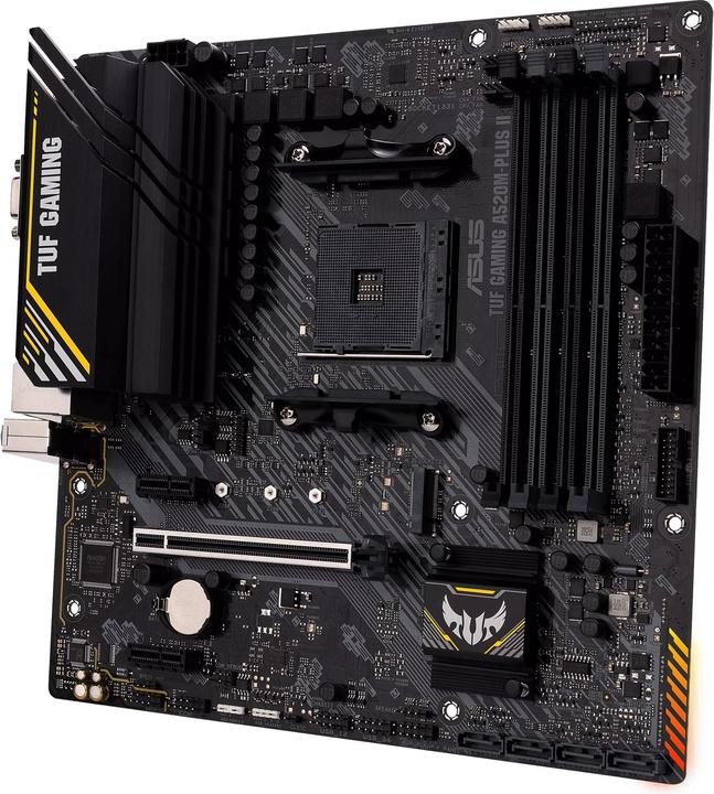 Immagine prodotto ASUS TUF GAMING A520M-PLUS II (AM4, AMD A520, mATX)