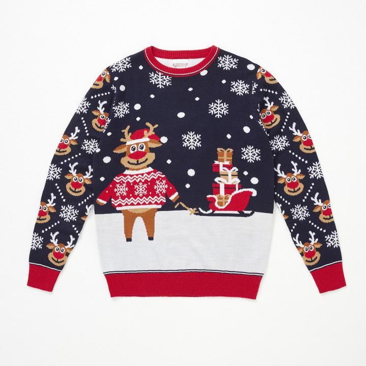 The Bringing Christmas Gifts Sweater Kids