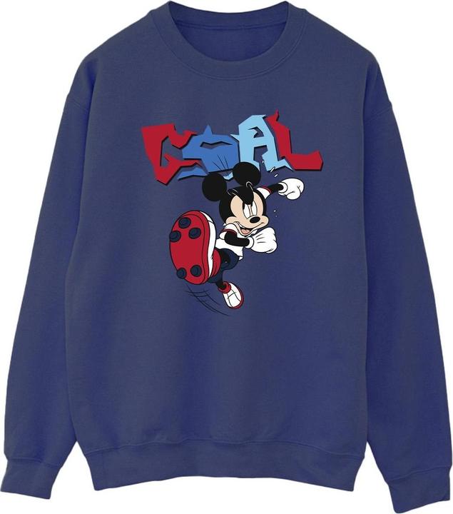 Disney Mickey Mouse Goal Striker Pose Sweatshirt (XL)