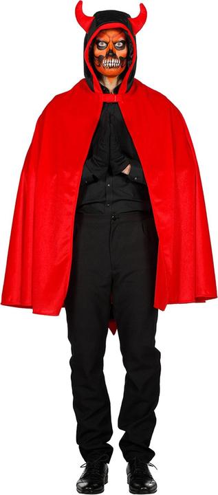 Actual product image Metamorph Roter Teufelsumhang für Erwachsene (One size)