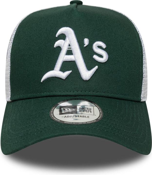 Actual product image New Era A-Frame Trucker Cap - Multi Patch Oakland Athletics (One size)