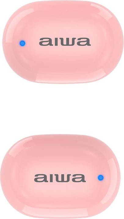 Immagine prodotto Aiwa EBTW-150PK Cuffie e auricolari wireless In Ear chiamate/musica Bluetooth Rosa (3 h, Senza fili)