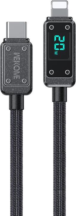 Produktbild Wekome WDC-08 Vanguard-Serie – USB-C-zu-Lightning-Schnelllade-PD-Verbindungskabel 20 W 1 m (trüb) (1 m, 20 W)