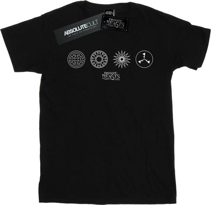 Fantastic Beasts Circular Icons TShirt (XL)