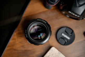 Actual product image Voigtländer Nokton 55mm f/1.2 SLII-S Nikon F (Nikon F, full size)