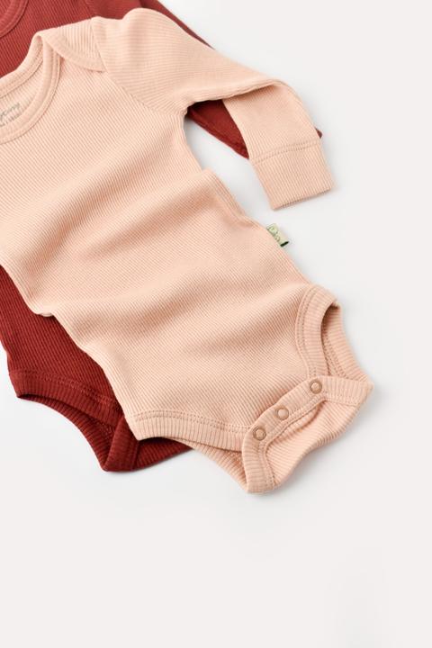 Produktbild BabyCosy Body. langarm. 2 Pack (68)